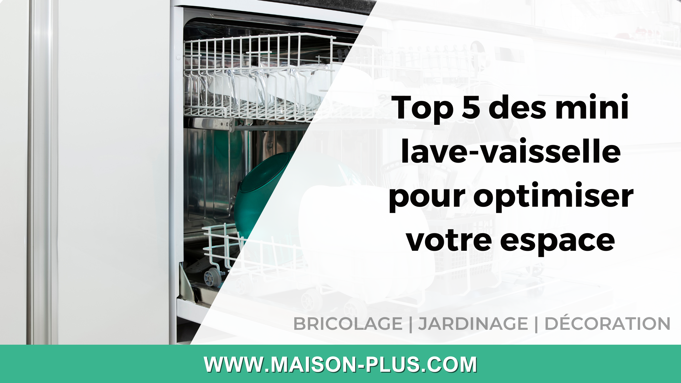 Top 5 des mini lave-vaisselle pour optimiser votre espace