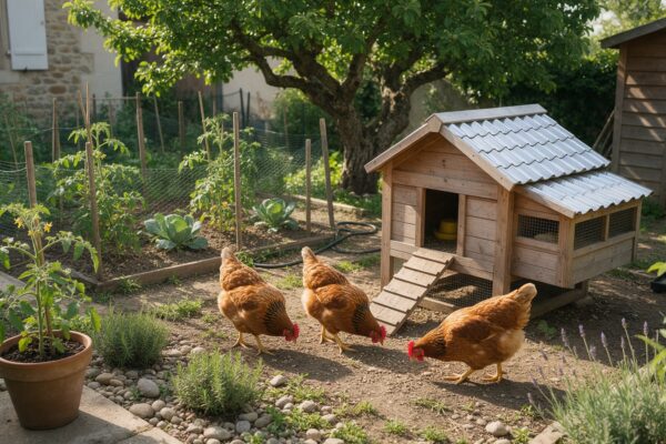 Guide du Débutant pour Élever des Poules dans son Jardin